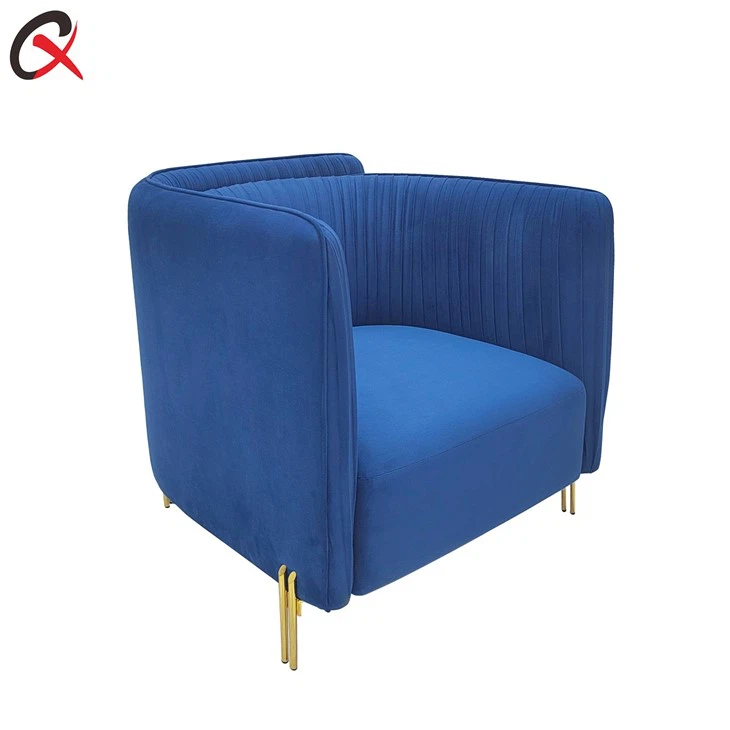 Velvet Upholstered Chair